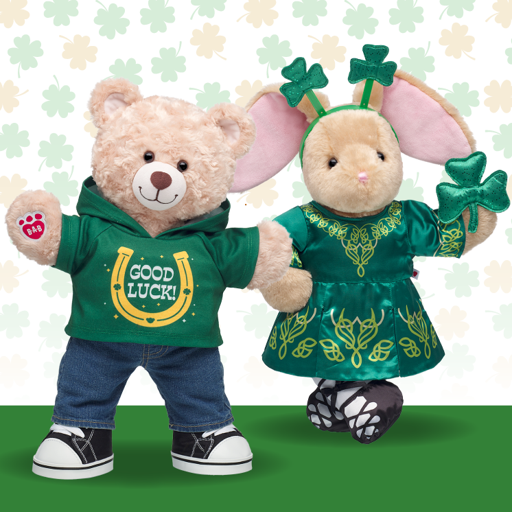 Build A Bear Bear Cave St Patrick's Day