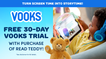 Exclusive Vooks Offer with Read Teddy Purchase!