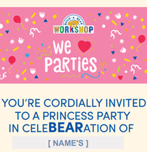 Princess Theme Invitation